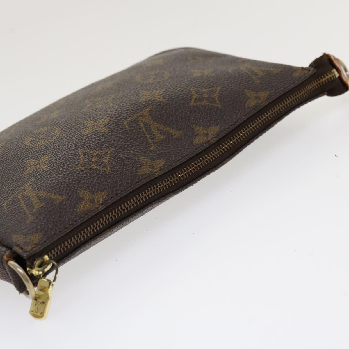 LOUIS VUITTON Monogram Pochette Accessoires Pouch M51980 LV Auth 37050