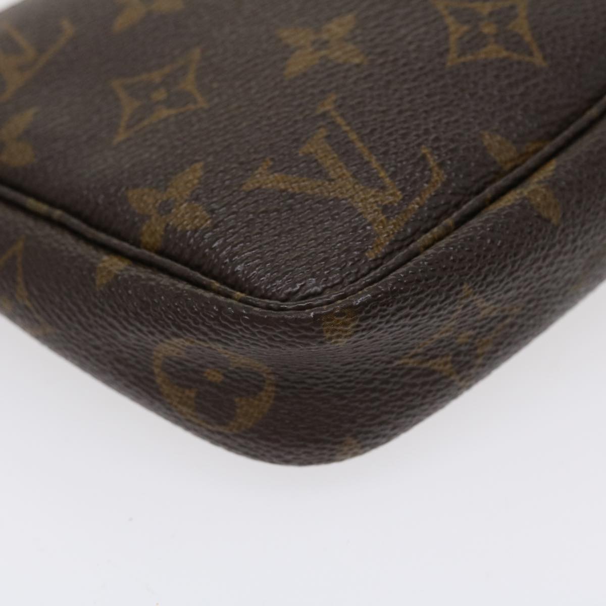 LOUIS VUITTON Monogram Pochette Accessoires Pouch M51980 LV Auth 37050