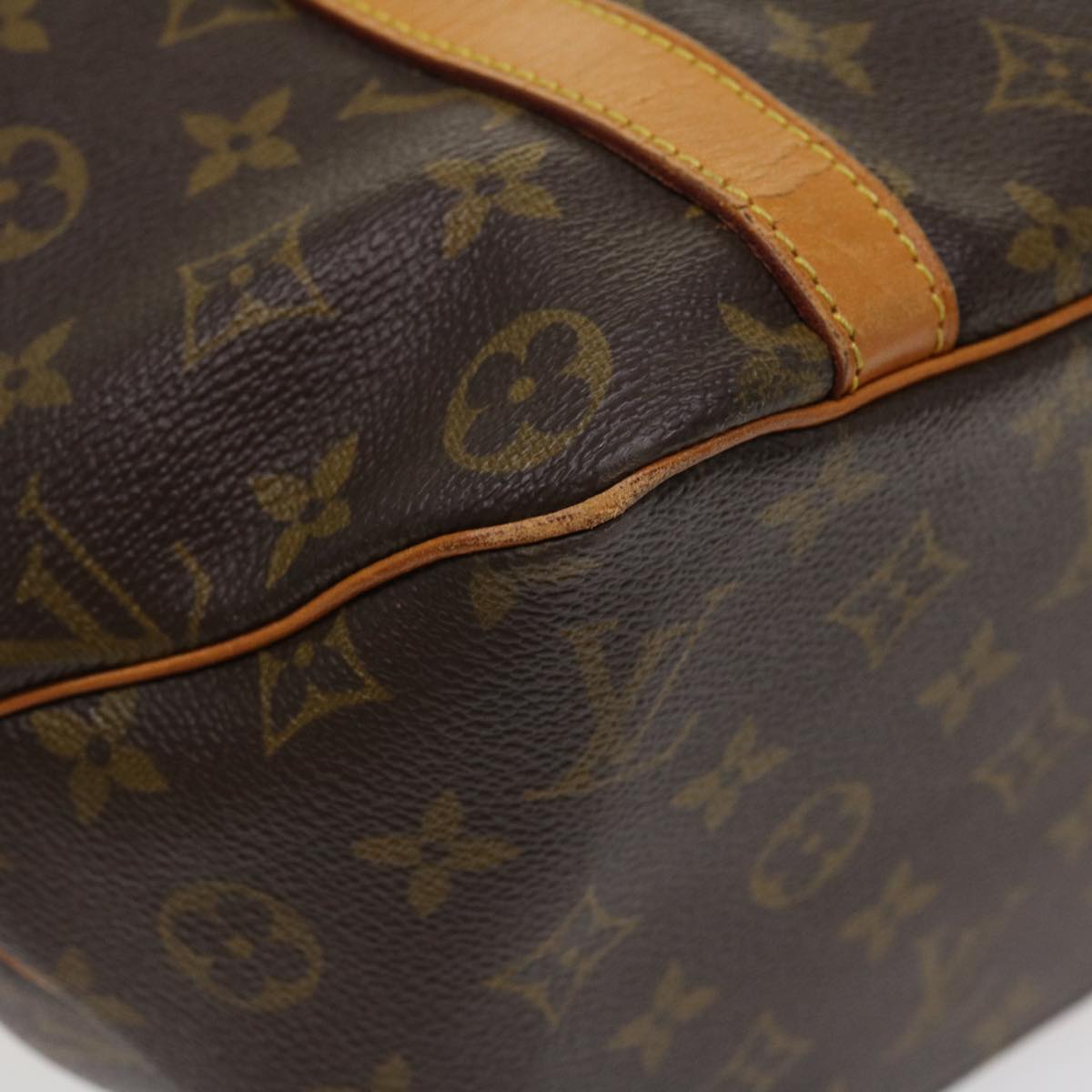 LOUIS VUITTON Monogram Sac Shopping Tote Bag M51108 LV Auth 37062