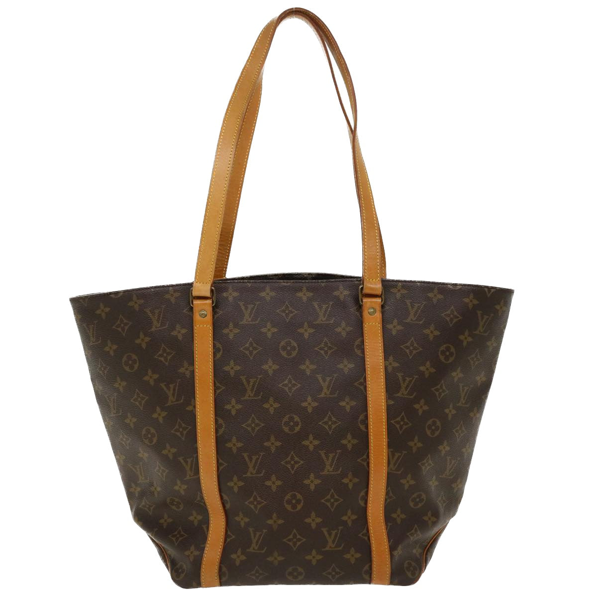 LOUIS VUITTON Monogram Sac Shopping Tote Bag M51108 LV Auth 37062 - 0