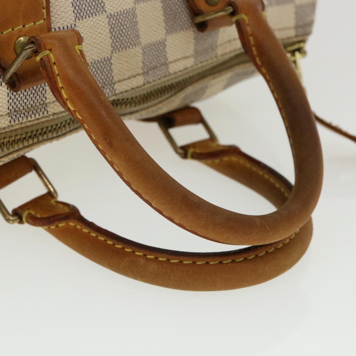 LOUIS VUITTON Damier Azur Speedy 25 Hand Bag N41534 LV Auth 37064