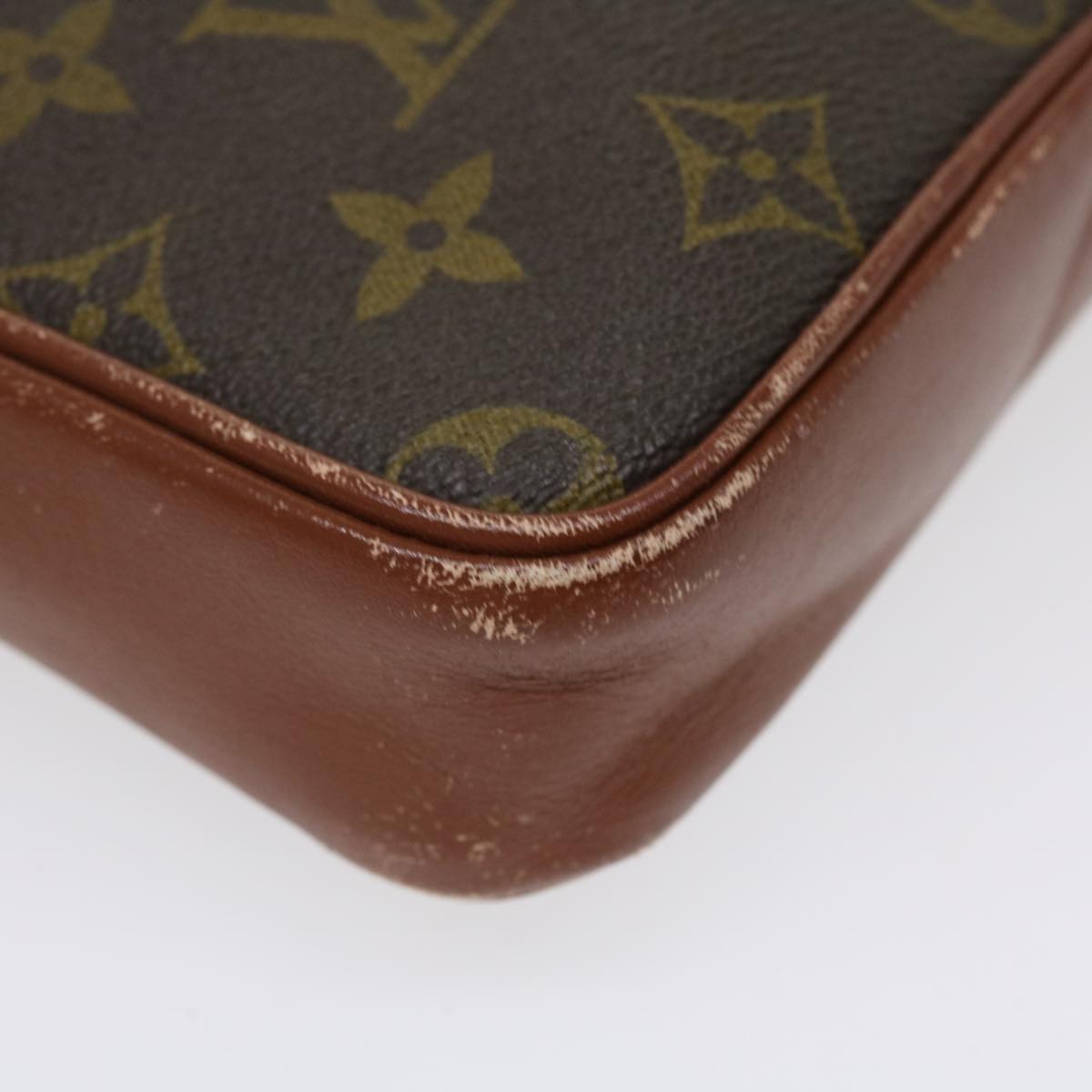 LOUIS VUITTON Monogram Pochette Sports Clutch Bag No.183 LV Auth 37070