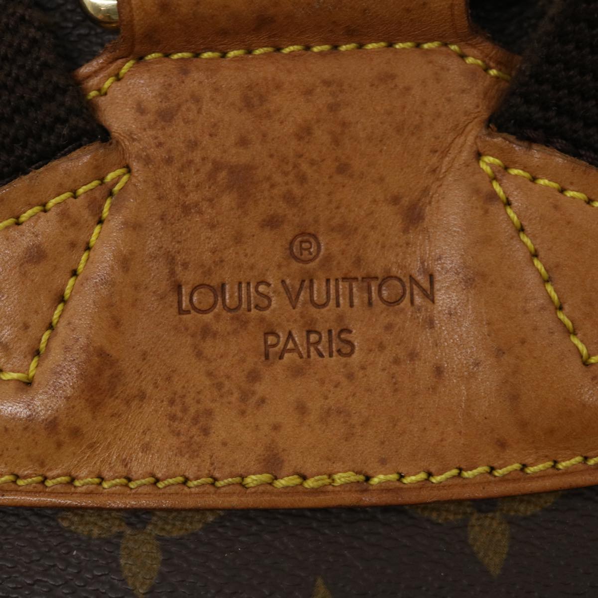 LOUIS VUITTON Monogram Montsouris GM Backpack M51135 LV Auth 37072
