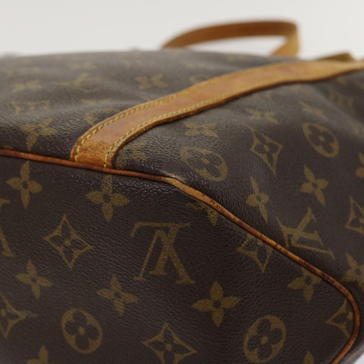 LOUIS VUITTON Monogram Sac Shopping Tote Bag M51108 LV Auth 37080