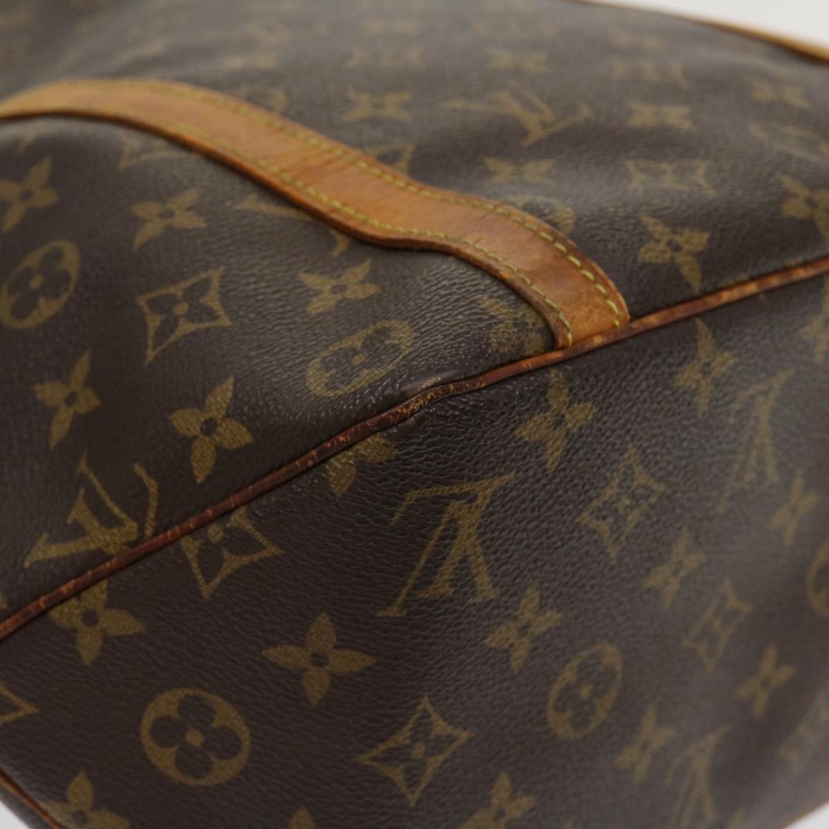 LOUIS VUITTON Monogram Sac Shopping Tote Bag M51108 LV Auth 37080