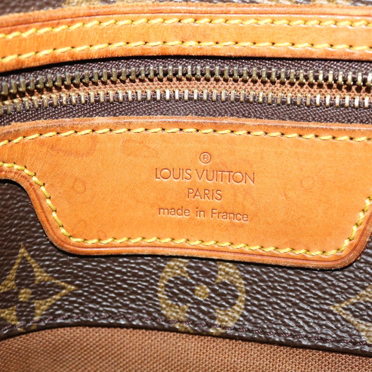 LOUIS VUITTON Monogram Sac Shopping Tote Bag M51108 LV Auth 37080