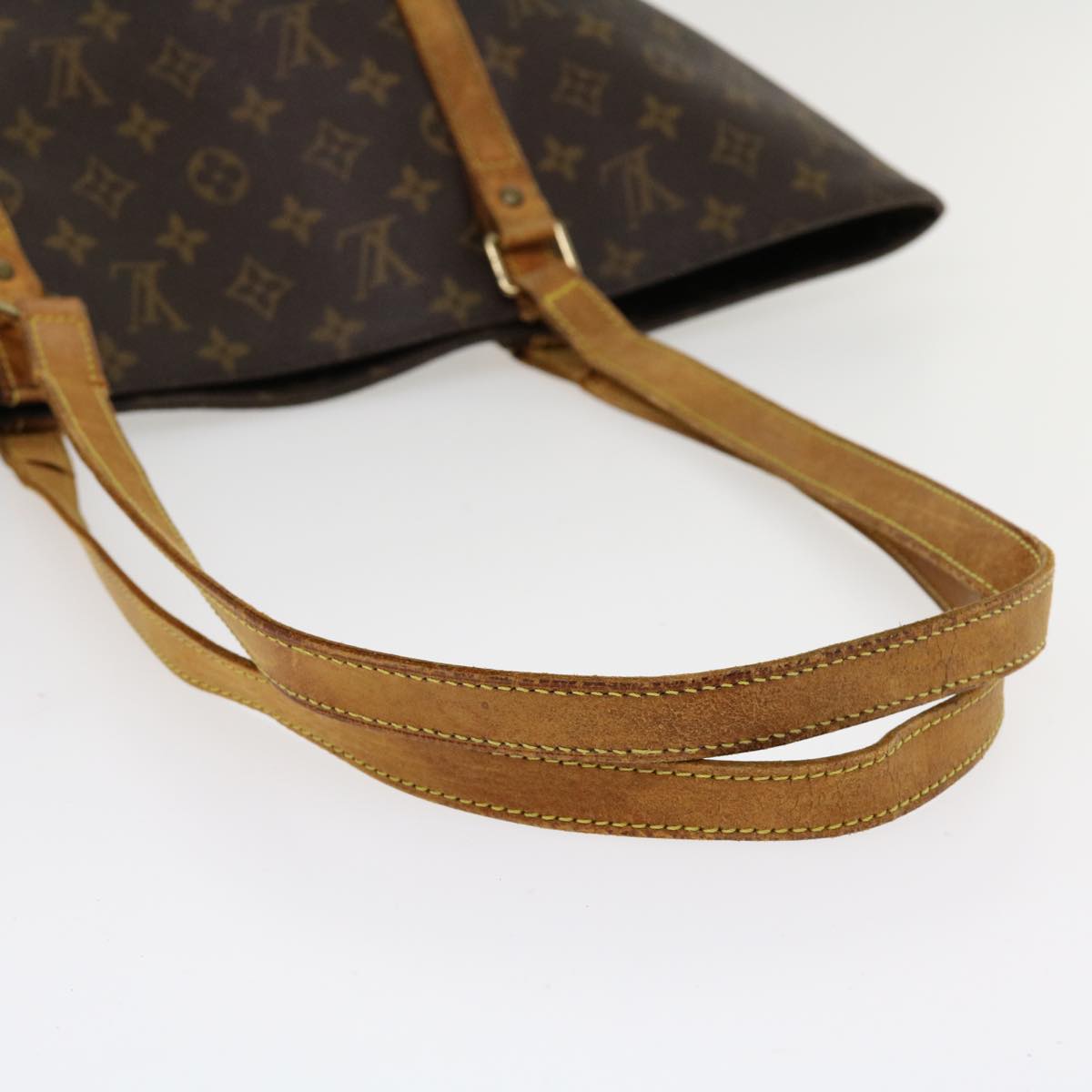 LOUIS VUITTON Monogram Sac Shopping Tote Bag M51108 LV Auth 37080