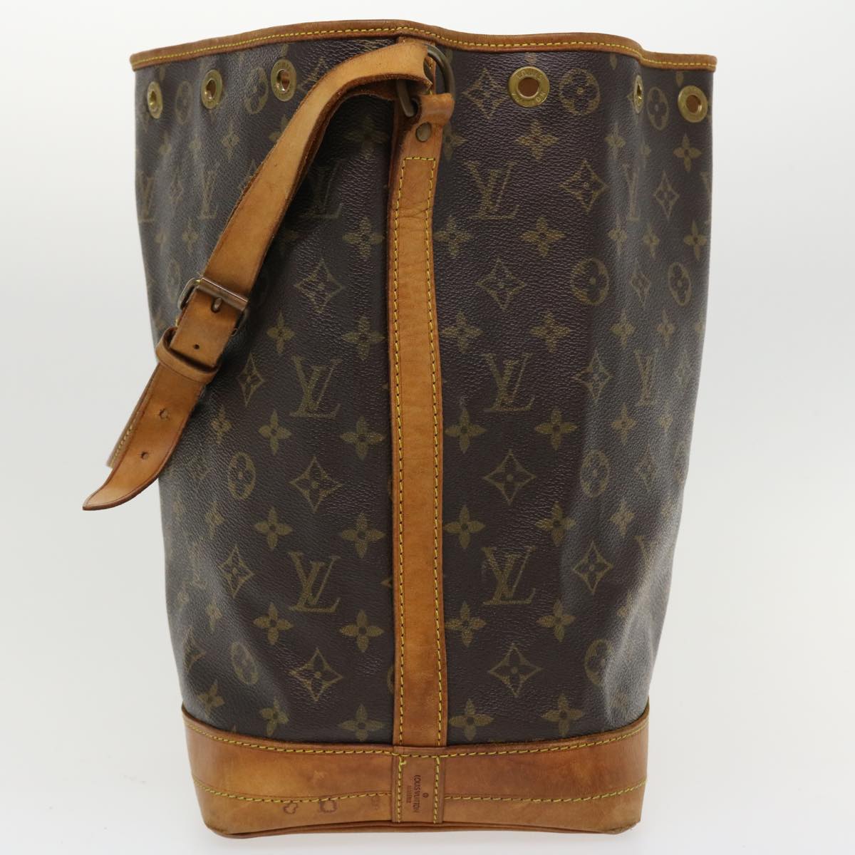 LOUIS VUITTON Monogram Noe Shoulder Bag M42224 LV Auth 37081