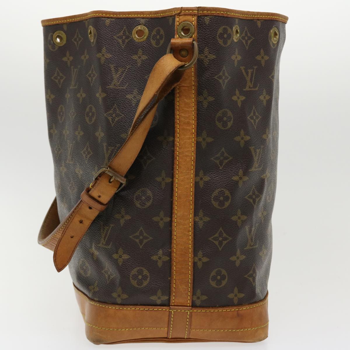 LOUIS VUITTON Monogram Noe Shoulder Bag M42224 LV Auth 37081