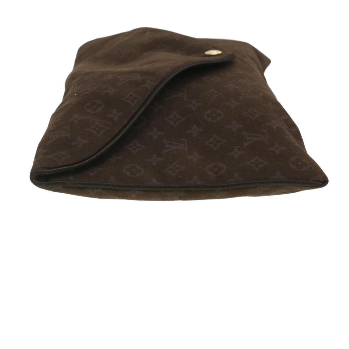 LOUIS VUITTON Monogram Voyage Kit Eye Mask Neck Pillow VIP Brown LV Auth 37082