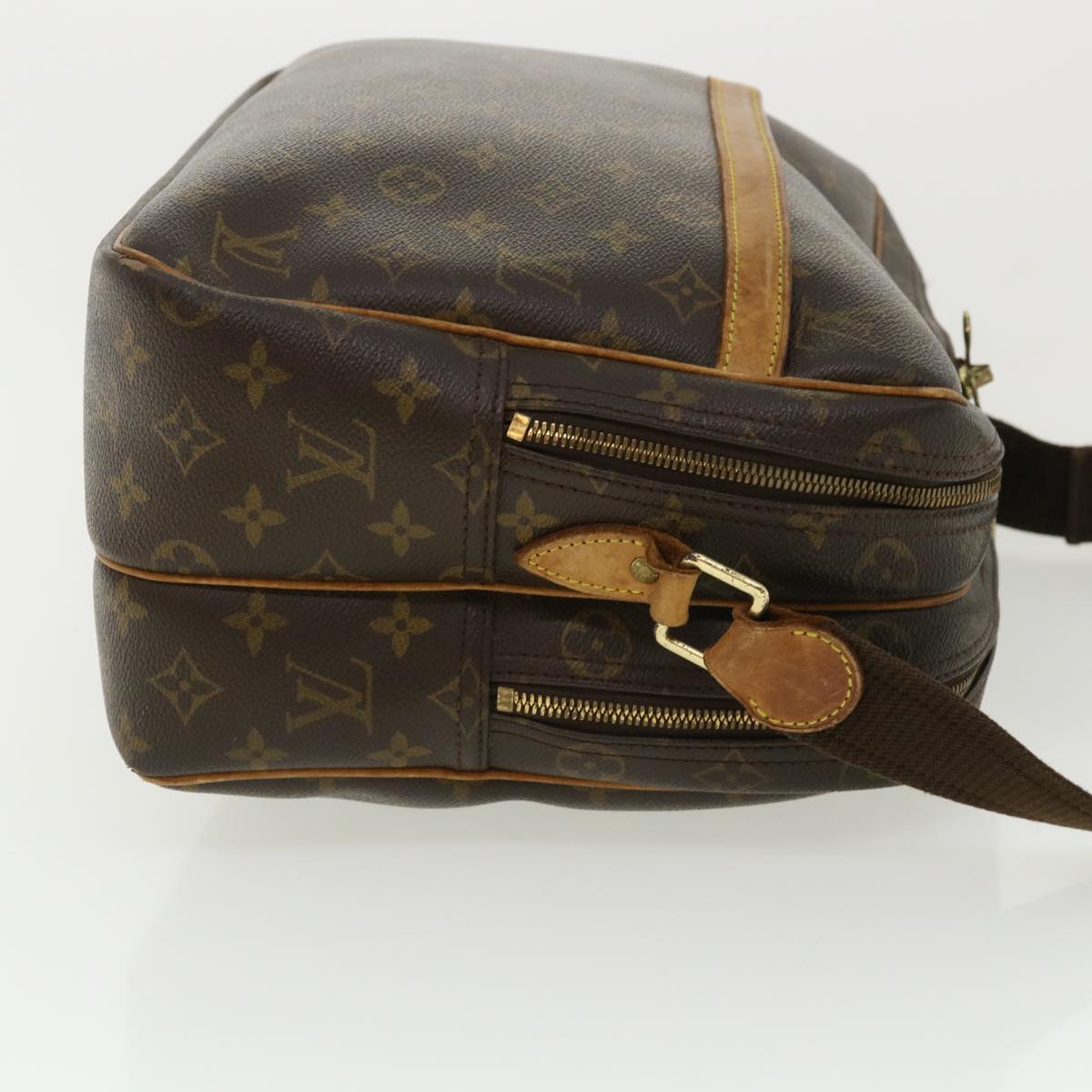 LOUIS VUITTON Monogram Reporter GM Shoulder Bag M45252 LV Auth 37086