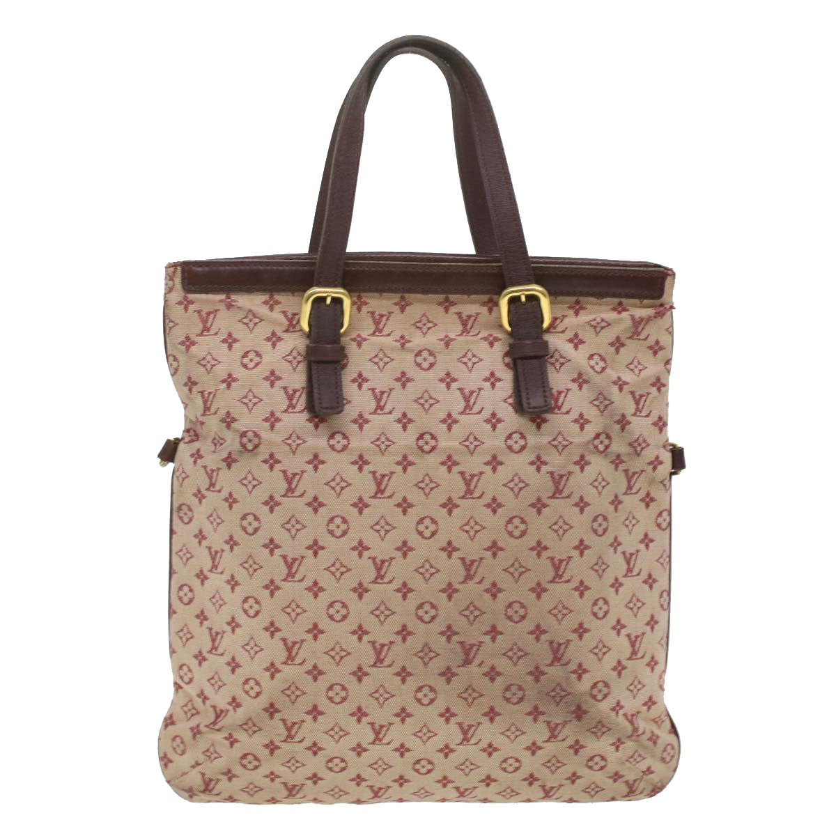 LOUIS VUITTON Monogram Mini Françoise Tote Bag 2way Red M92210 LV Auth 37105 - 0