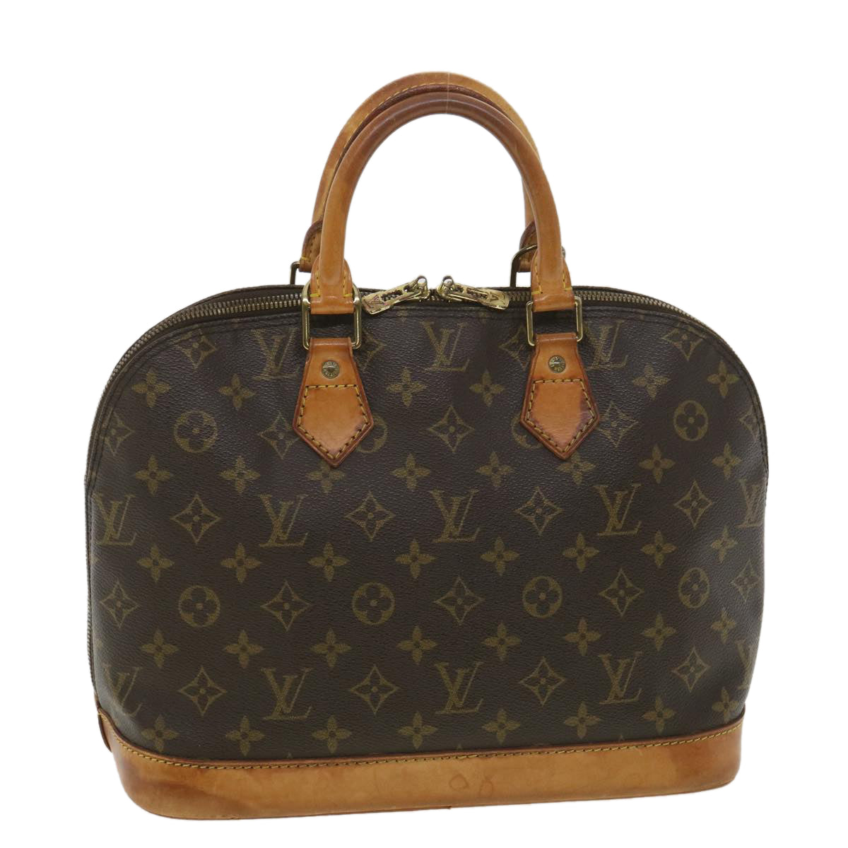 LOUIS VUITTON Monogram Alma Hand Bag M51130 LV Auth 37123