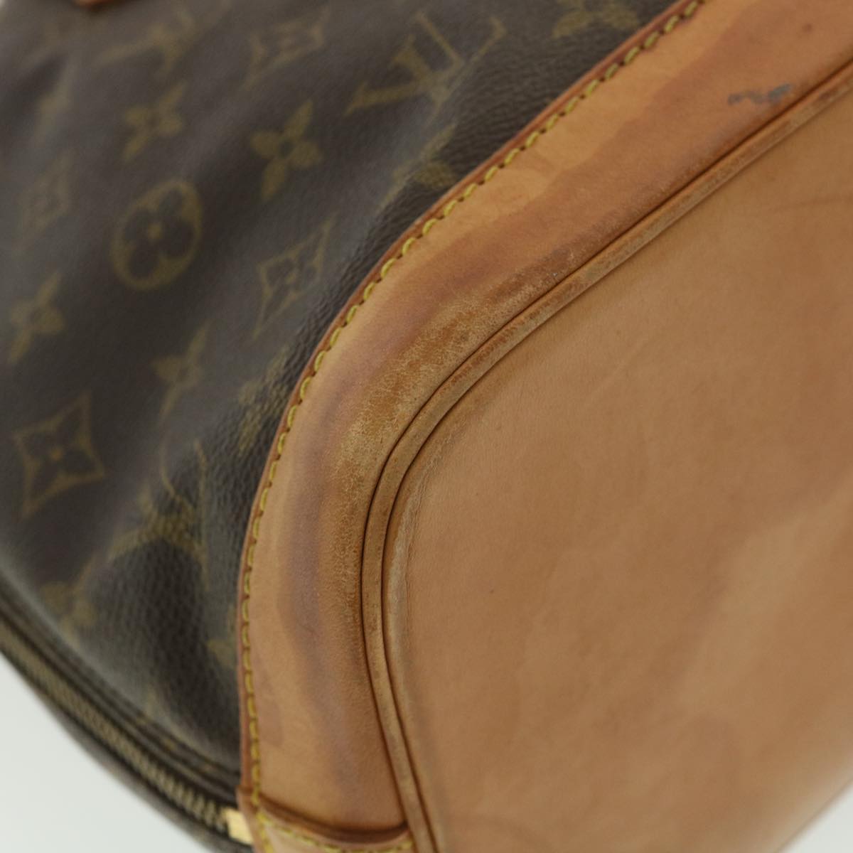 LOUIS VUITTON Monogram Alma Hand Bag M51130 LV Auth 37123