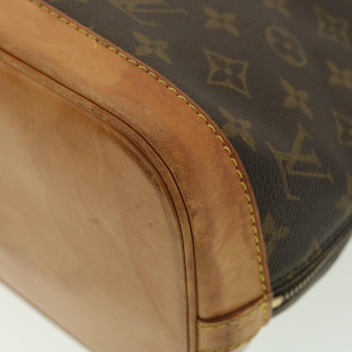 LOUIS VUITTON Monogram Alma Hand Bag M51130 LV Auth 37123