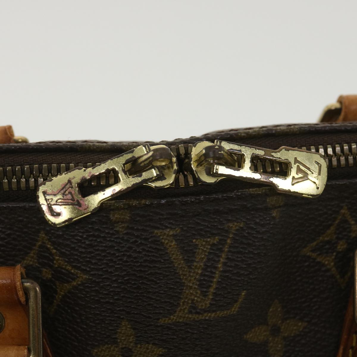 LOUIS VUITTON Monogram Alma Hand Bag M51130 LV Auth 37123