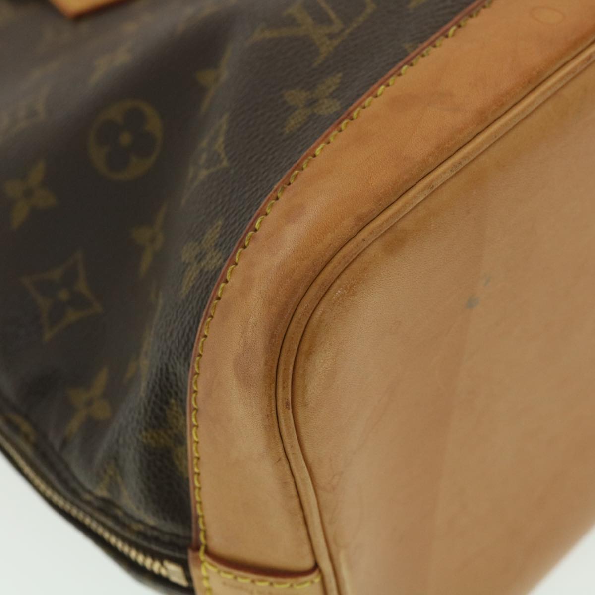 LOUIS VUITTON Monogram Alma Hand Bag M51130 LV Auth 37124