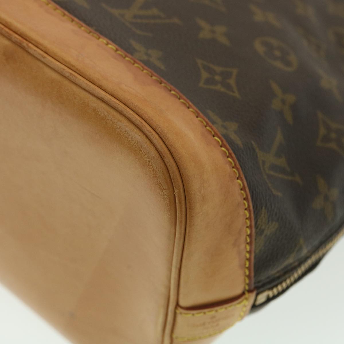 LOUIS VUITTON Monogram Alma Hand Bag M51130 LV Auth 37124