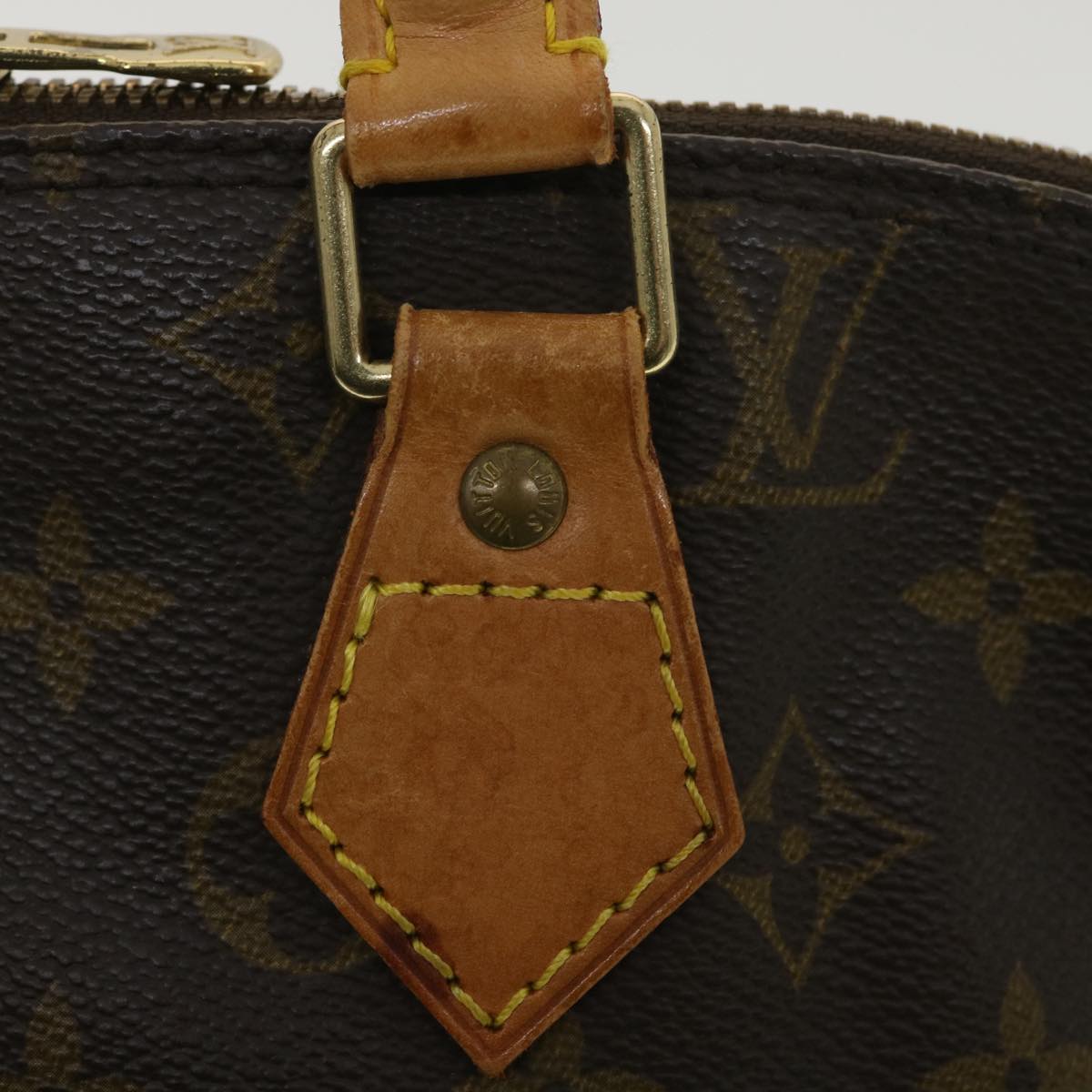 LOUIS VUITTON Monogram Alma Hand Bag M51130 LV Auth 37124