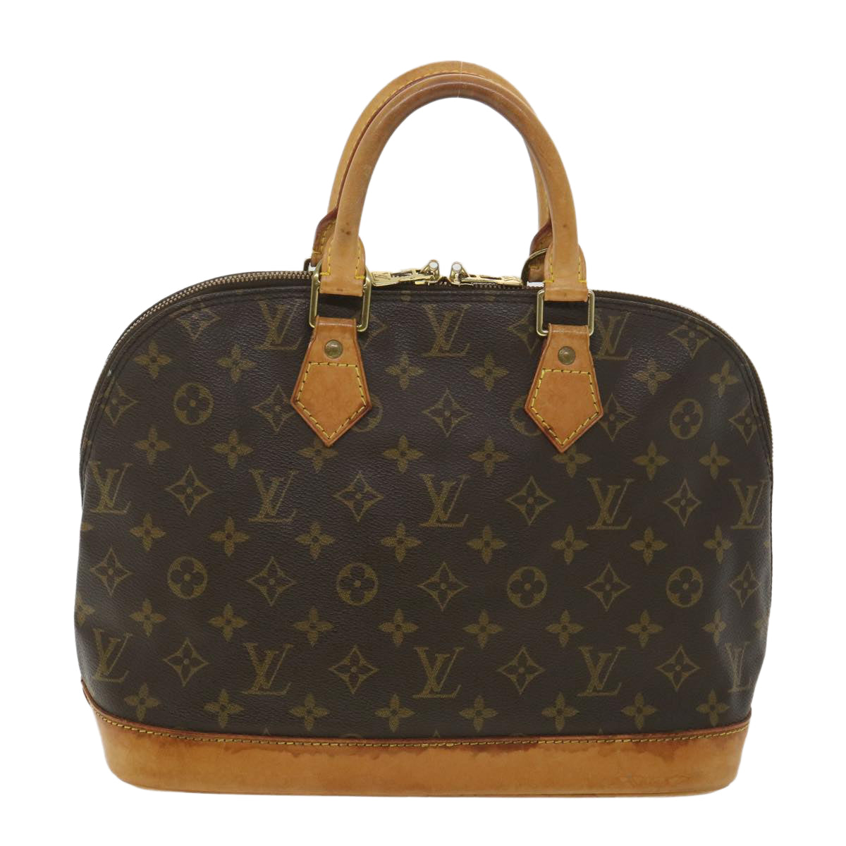 LOUIS VUITTON Monogram Alma Hand Bag M51130 LV Auth 37124