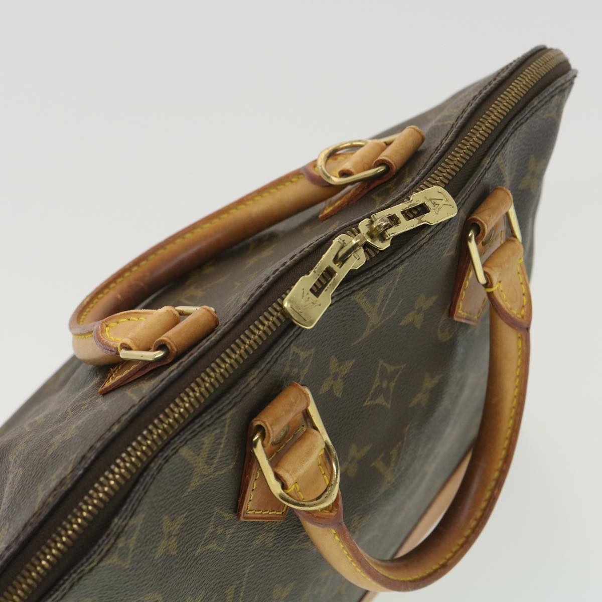 LOUIS VUITTON Monogram Alma Hand Bag M51130 LV Auth 37124