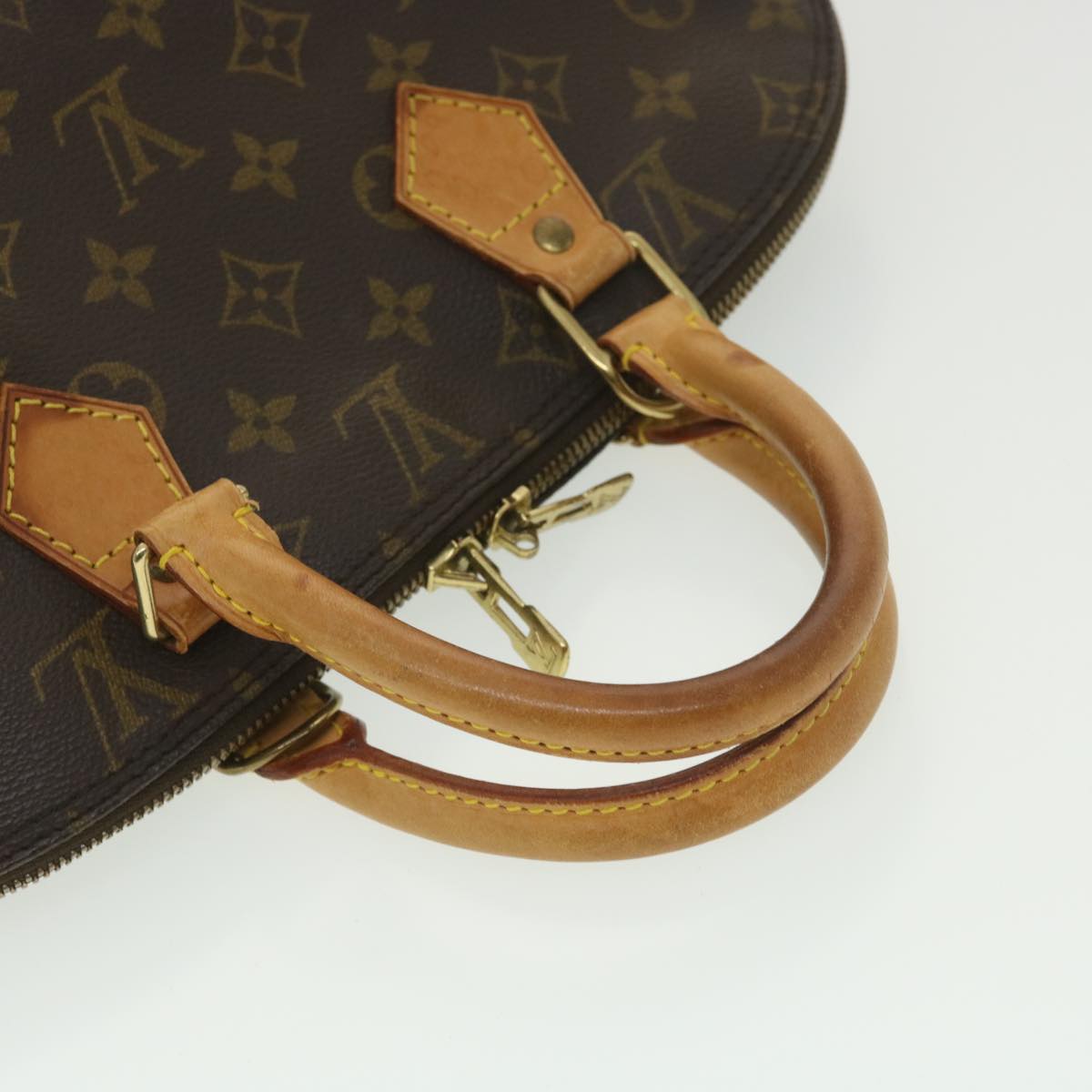 LOUIS VUITTON Monogram Alma Hand Bag M51130 LV Auth 37124