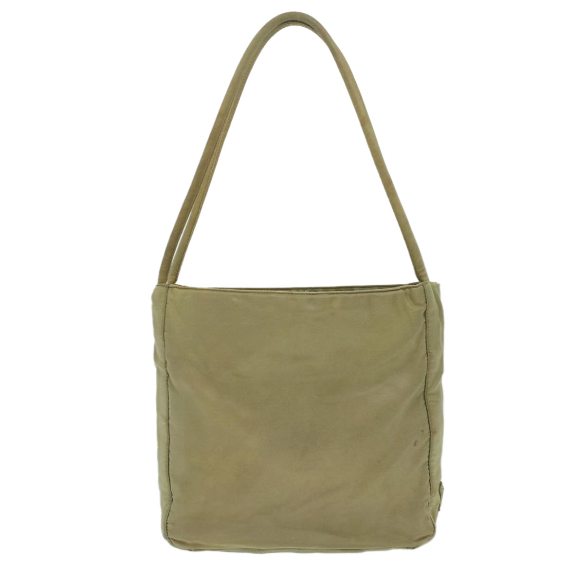 PRADA Shoulder Bag Nylon Khaki Auth 37127 - 0