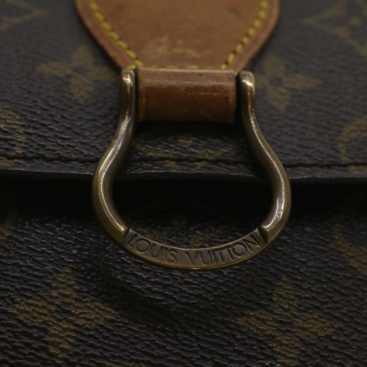 LOUIS VUITTON Monogram Saint Cloud GM Shoulder Bag M51242 LV Auth 37160