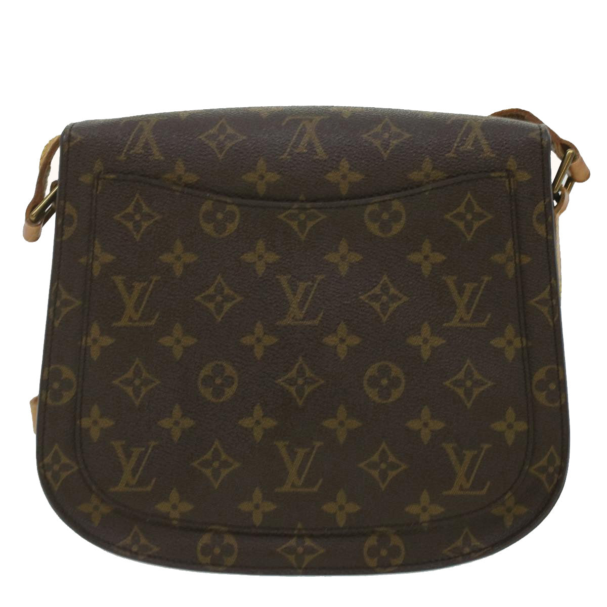 LOUIS VUITTON Monogram Saint Cloud GM Shoulder Bag M51242 LV Auth 37160