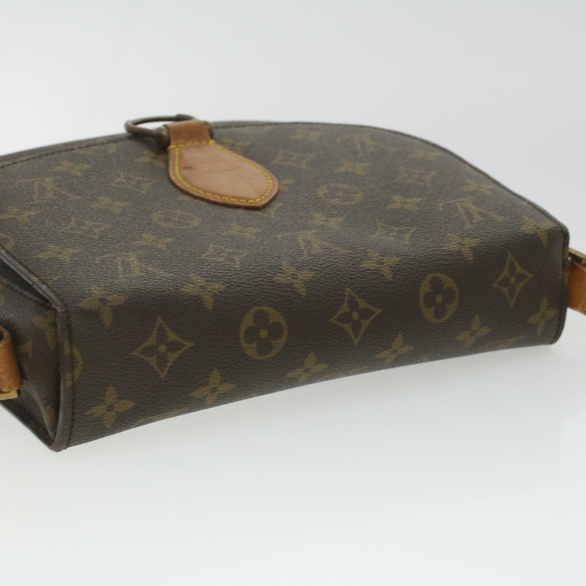 LOUIS VUITTON Monogram Saint Cloud GM Shoulder Bag M51242 LV Auth 37160