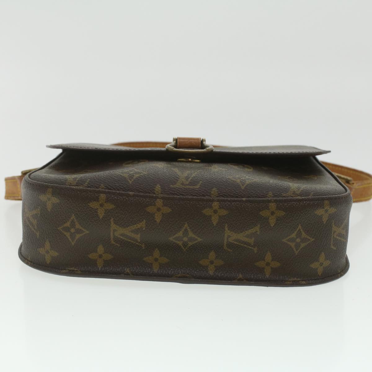 LOUIS VUITTON Monogram Saint Cloud GM Shoulder Bag M51242 LV Auth 37160