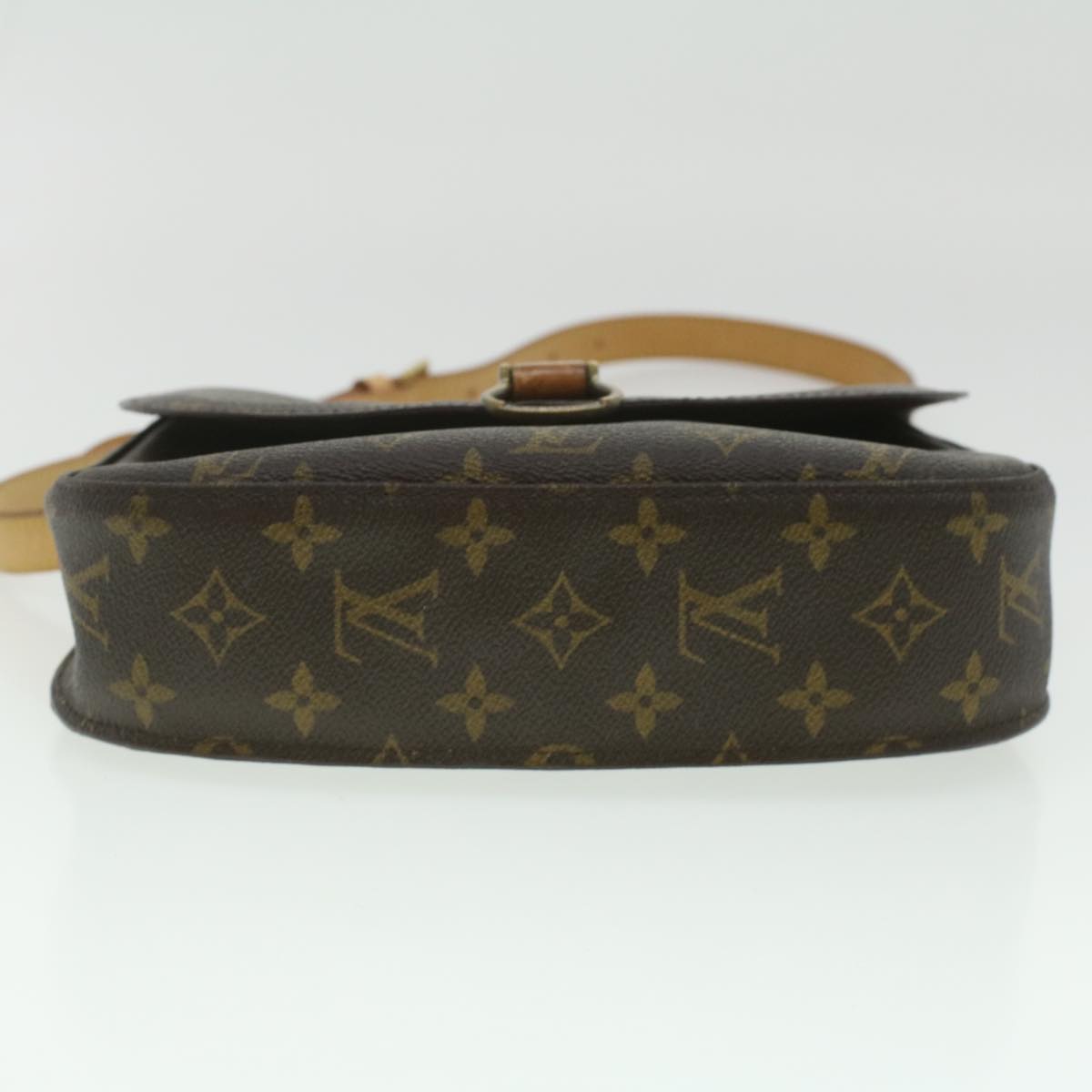 LOUIS VUITTON Monogram Saint Cloud GM Shoulder Bag M51242 LV Auth 37162