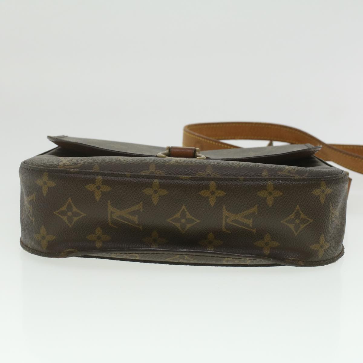 LOUIS VUITTON Monogram Saint Cloud GM Shoulder Bag M51242 LV Auth 37163