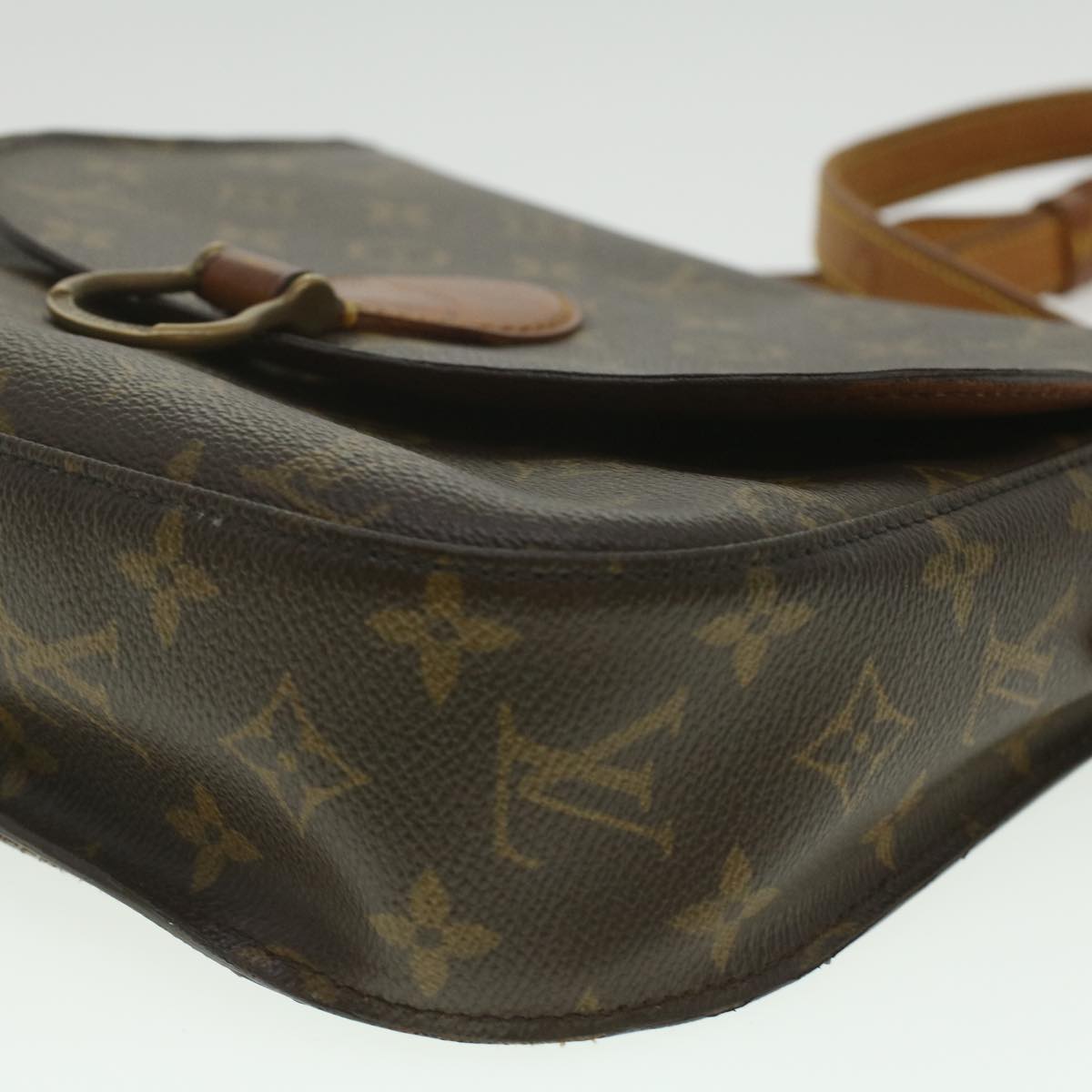 LOUIS VUITTON Monogram Saint Cloud GM Shoulder Bag M51242 LV Auth 37163