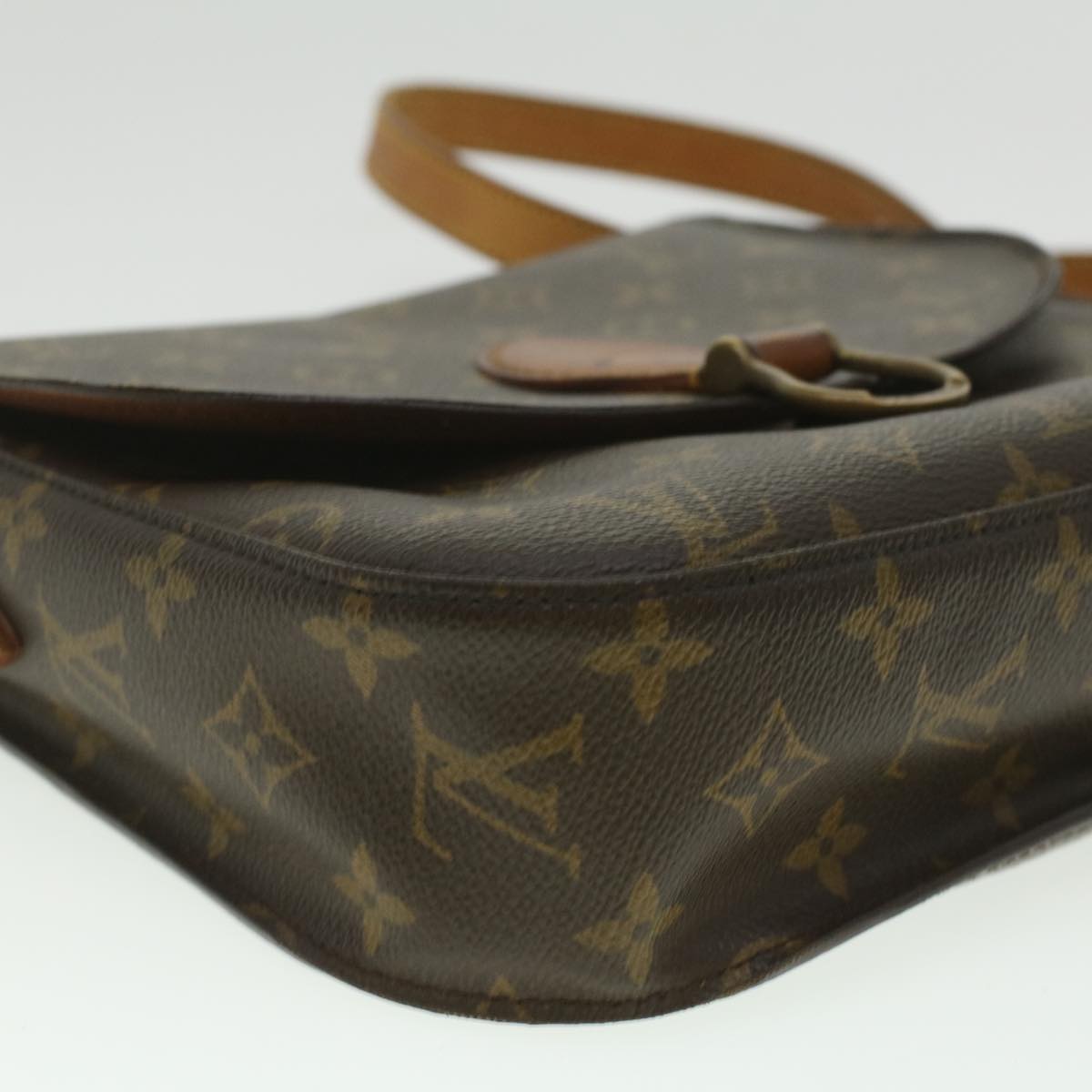 LOUIS VUITTON Monogram Saint Cloud GM Shoulder Bag M51242 LV Auth 37163