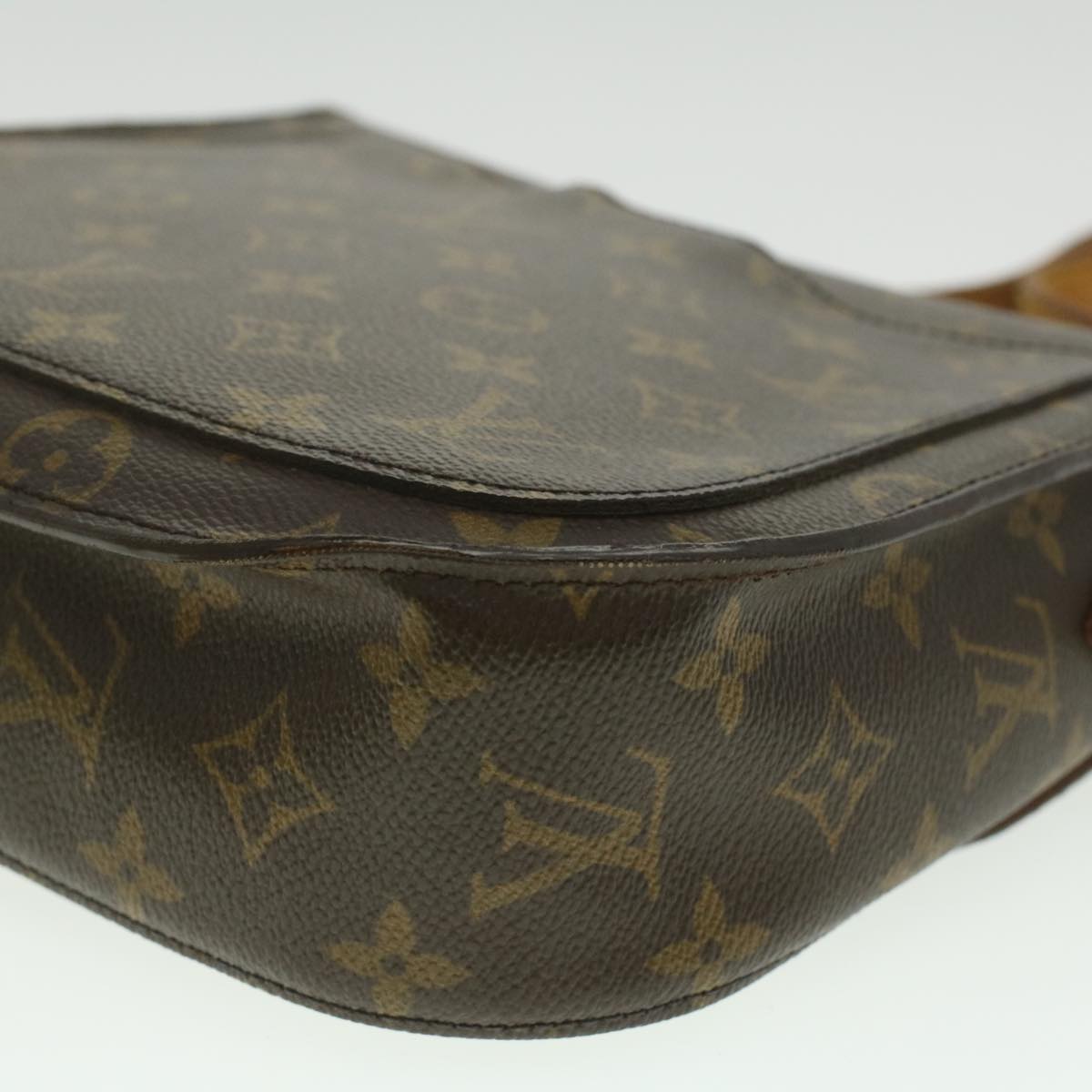 LOUIS VUITTON Monogram Saint Cloud GM Shoulder Bag M51242 LV Auth 37163