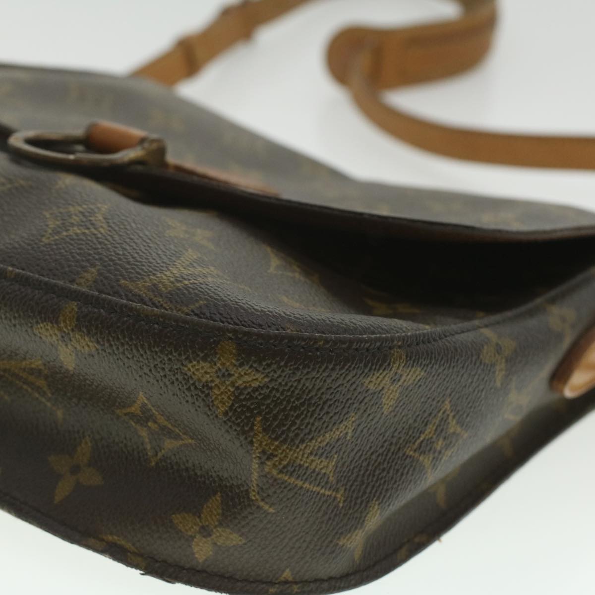 LOUIS VUITTON Monogram Saint Cloud GM Shoulder Bag M51242 LV Auth 37164