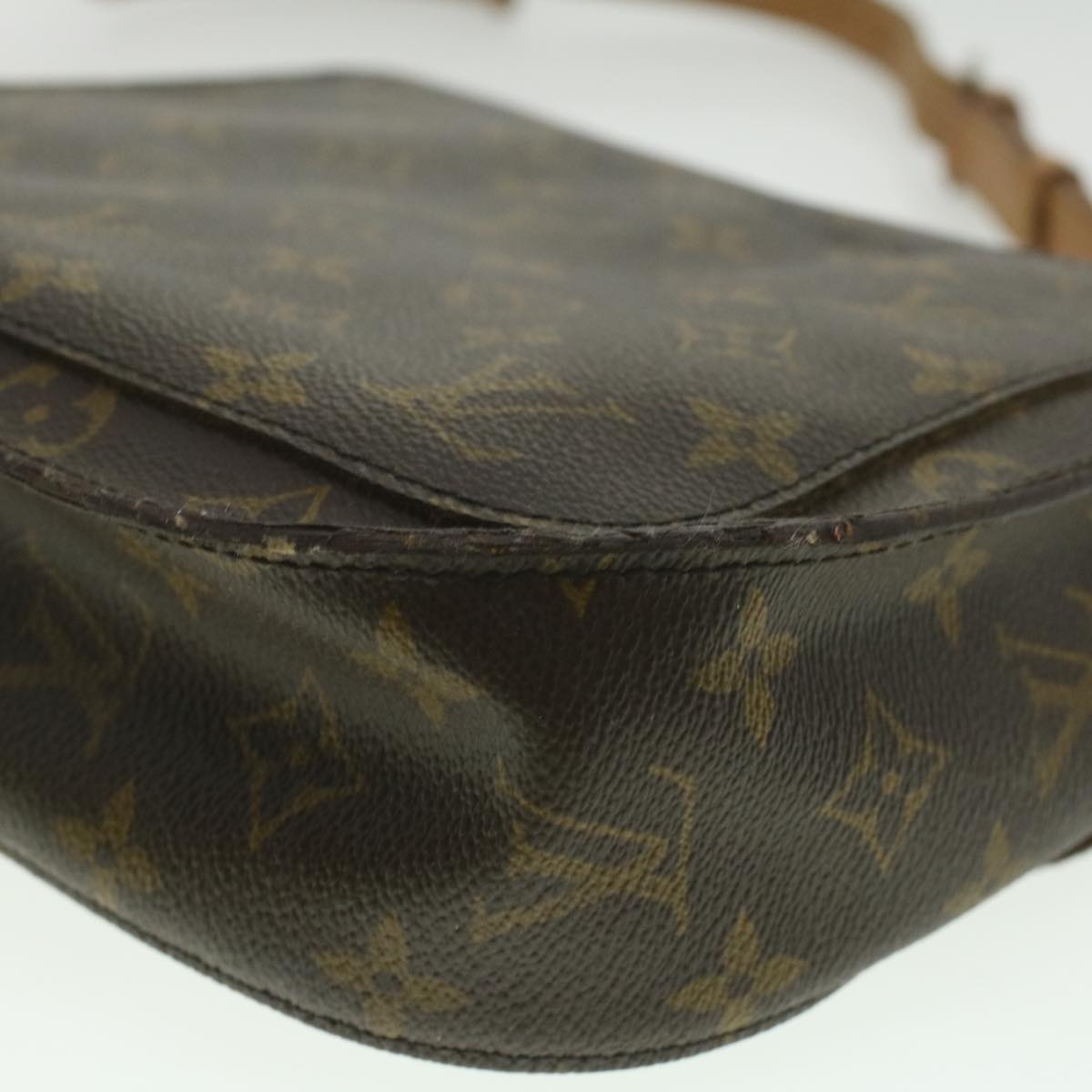 LOUIS VUITTON Monogram Saint Cloud GM Shoulder Bag M51242 LV Auth 37164