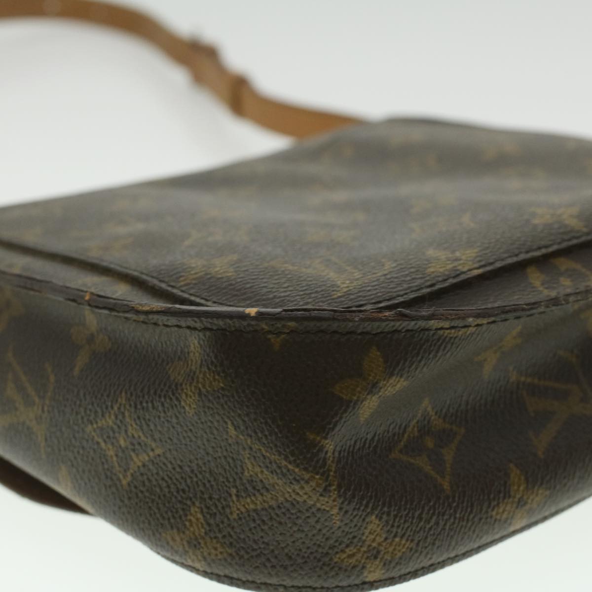 LOUIS VUITTON Monogram Saint Cloud GM Shoulder Bag M51242 LV Auth 37164