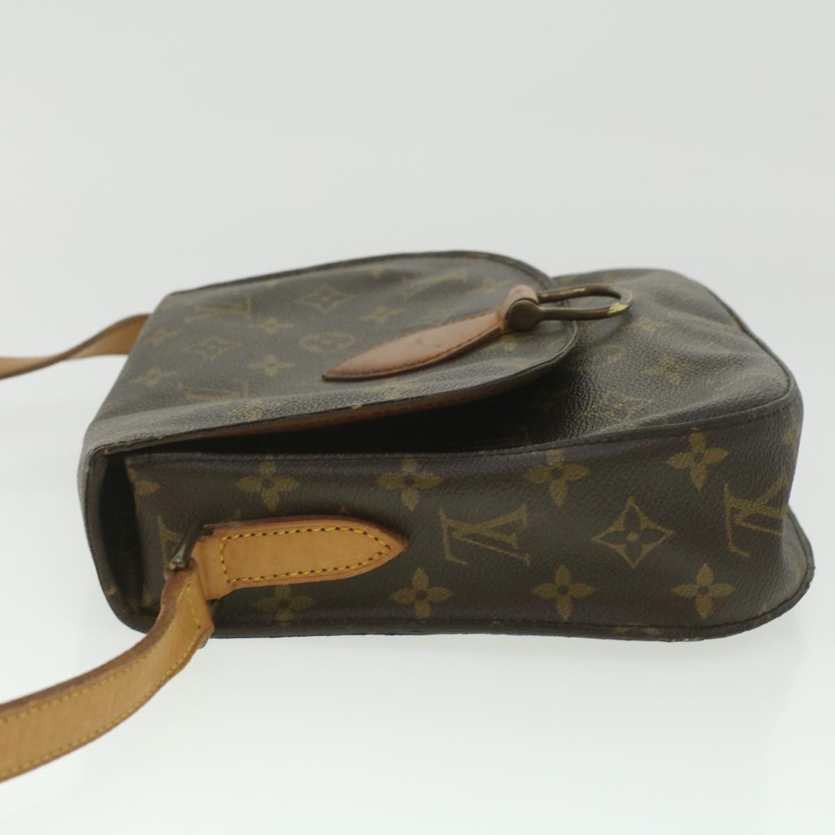 LOUIS VUITTON Monogram Saint Cloud GM Shoulder Bag M51242 LV Auth 37164