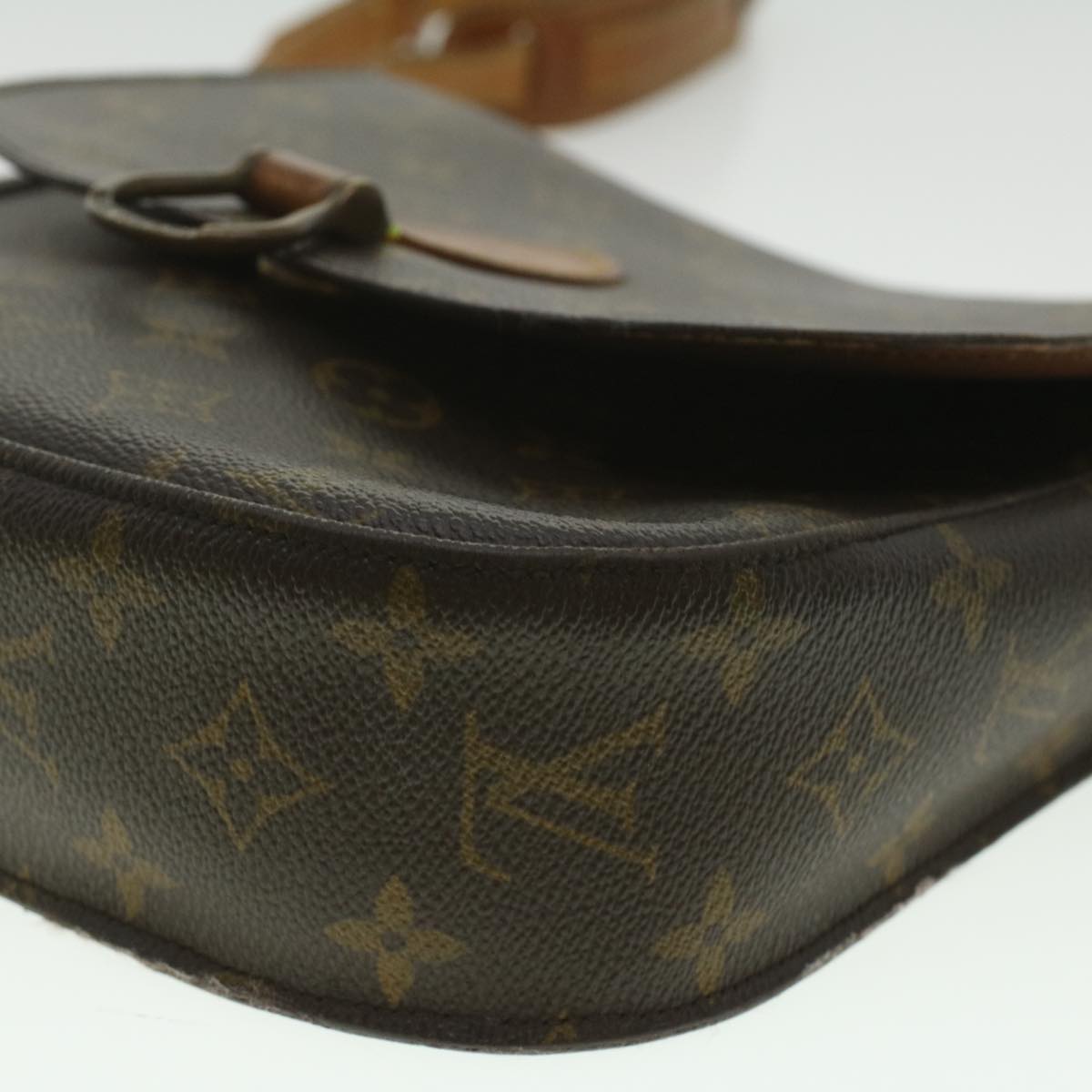 LOUIS VUITTON Monogram Saint Cloud GM Shoulder Bag M51242 LV Auth 37165