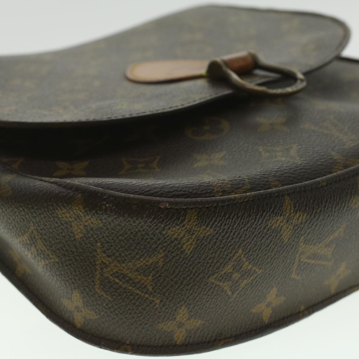 LOUIS VUITTON Monogram Saint Cloud GM Shoulder Bag M51242 LV Auth 37165