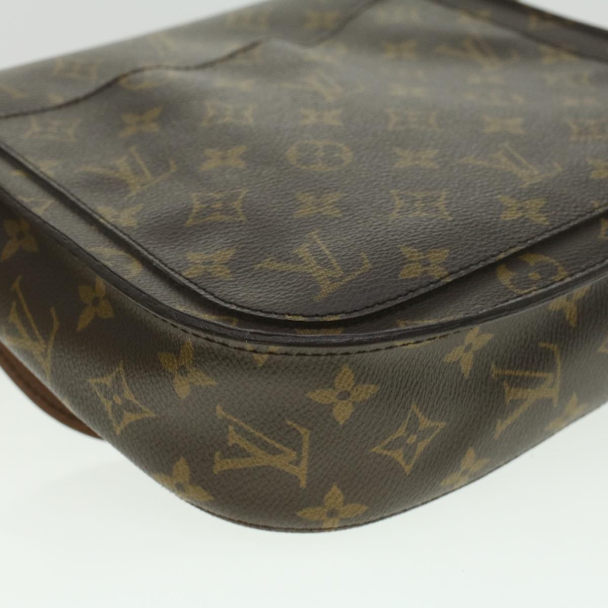 LOUIS VUITTON Monogram Saint Cloud GM Shoulder Bag M51242 LV Auth 37166