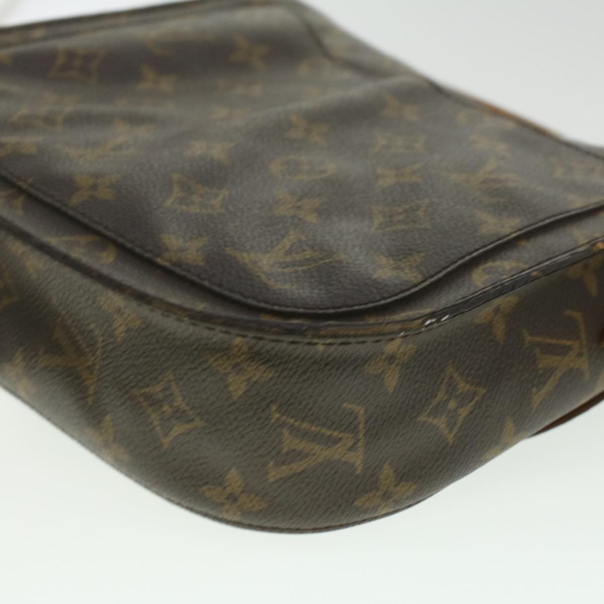 LOUIS VUITTON Monogram Saint Cloud GM Shoulder Bag M51242 LV Auth 37167