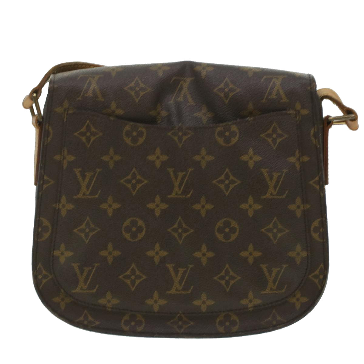 LOUIS VUITTON Monogram Saint Cloud GM Shoulder Bag M51242 LV Auth 37167