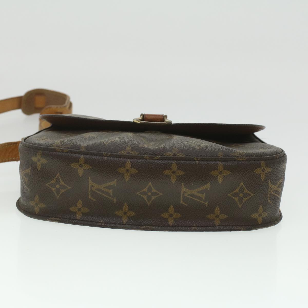 LOUIS VUITTON Monogram Saint Cloud GM Shoulder Bag M51242 LV Auth 37167