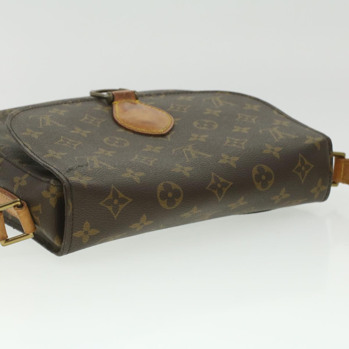 LOUIS VUITTON Monogram Saint Cloud GM Shoulder Bag M51242 LV Auth 37172