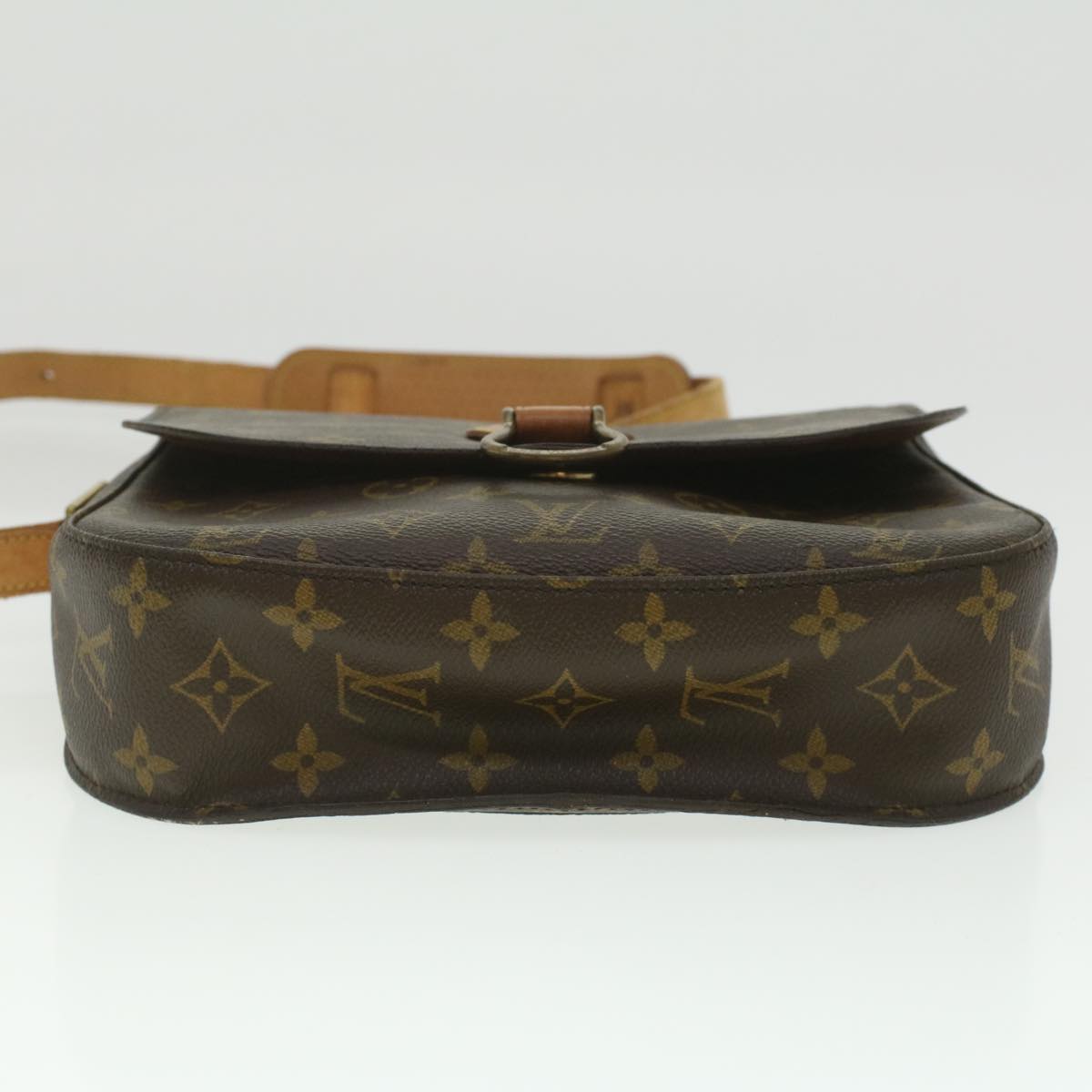 LOUIS VUITTON Monogram Saint Cloud GM Shoulder Bag M51242 LV Auth 37172