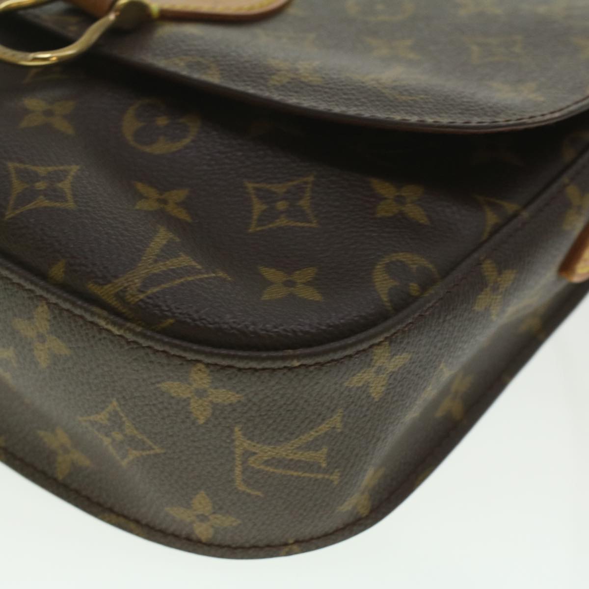 LOUIS VUITTON Monogram Saint Cloud GM Shoulder Bag M51242 LV Auth 37173