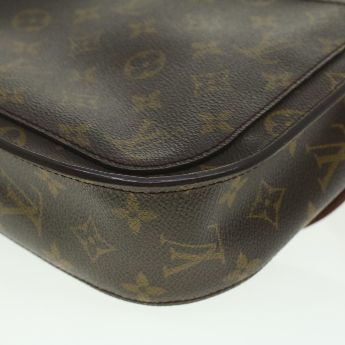 LOUIS VUITTON Monogram Saint Cloud GM Shoulder Bag M51242 LV Auth 37173